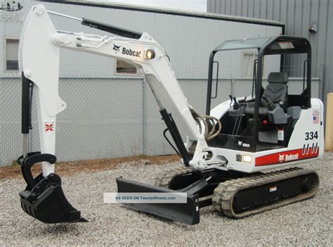 bobcat 334 mini excavator specs